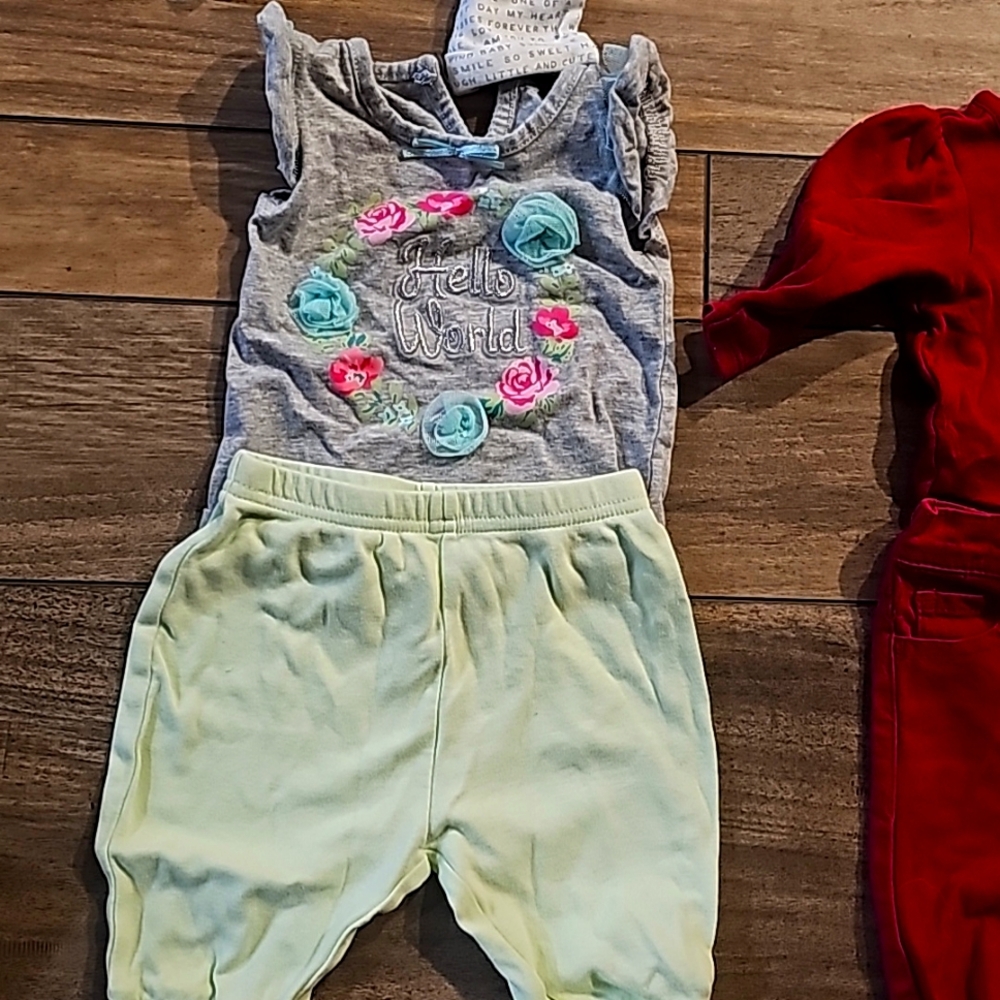 Baby girl outfits 3m